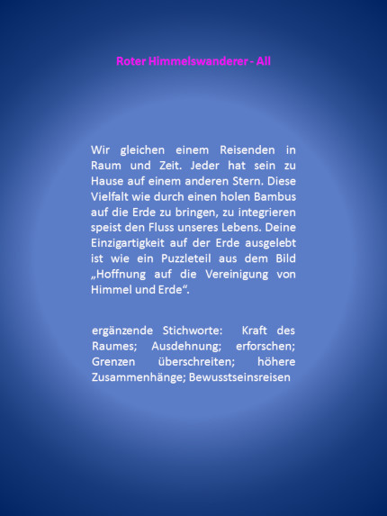 roter Himmelswanderer Text